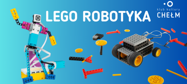 Obrazek przedstawia roboty zbudowane z klocków LEGO