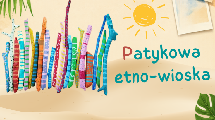 Obrazek przedstawia kolorowe patyki