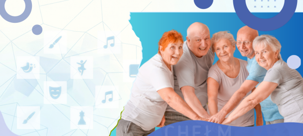 Obrazek przedstawia grupę seniorów