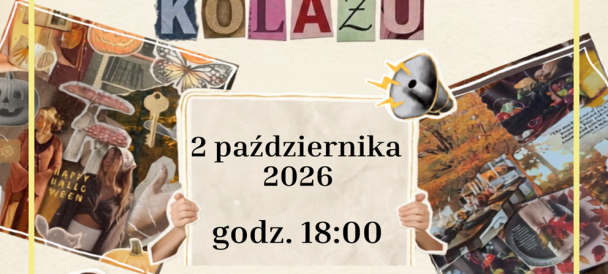 Obrazek przedstawia jesienne kolaże, jesienne liście, świece i cynamonki